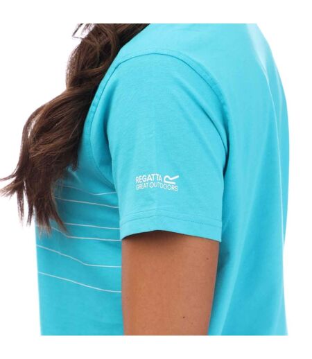 Womens/ladies Filandra Iii T-shirt Blue Regatta