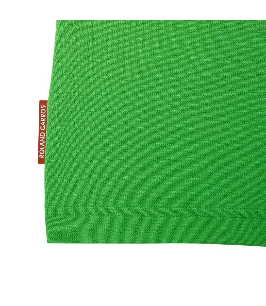 Mens Roland Garros Edition Striped Ultra Dry Slim Short-sleeved Tennis Polo Shirt Green Lacoste-4