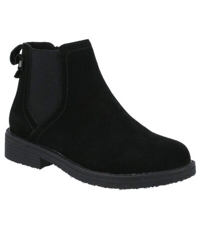 Hush Puppies Womens/Ladies Maddy Suede Ankle Boots (Black) - UTFS7392