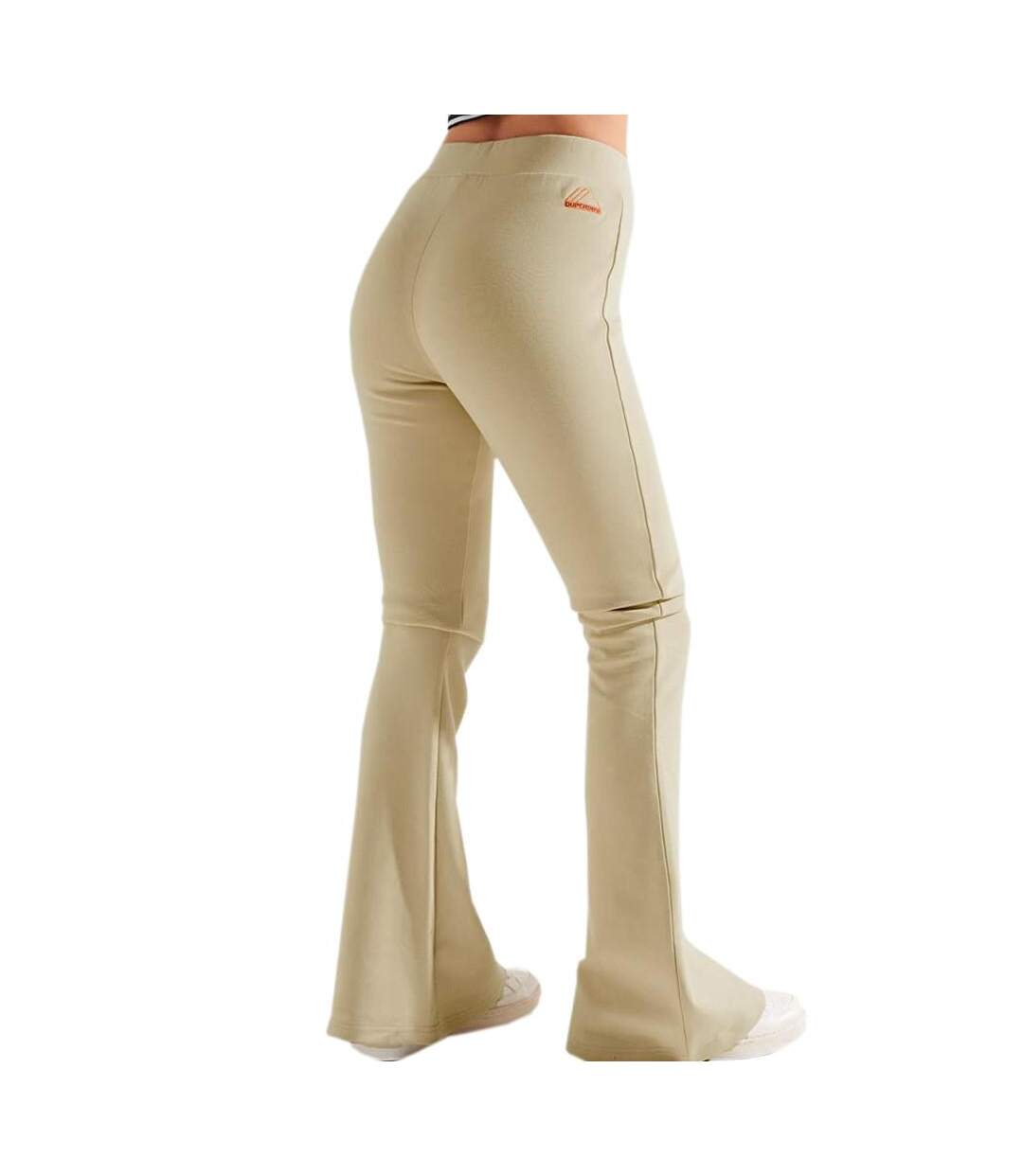 Pantalon Beige Femme Superdry Mountain Sport Flare - 40-2