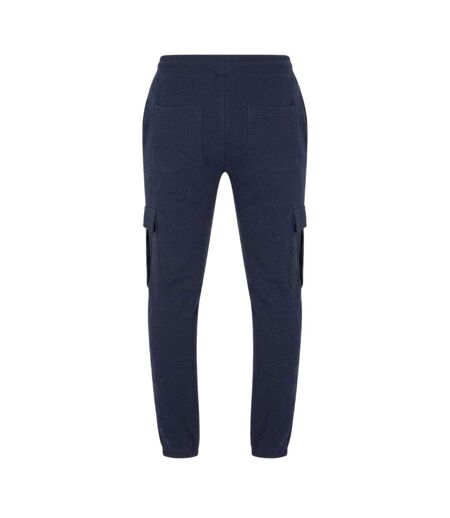 Mens Waygo Slim Joggers Blue Born Rich