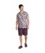 Mens will floral shirt tan Animal-3