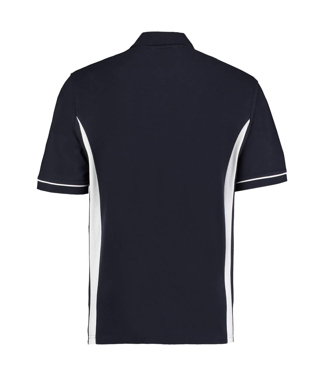 Kustom Kit Scottsdale Mens Short Sleeve Polo Shirt (Navy/White)
