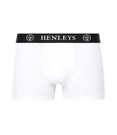 Pack Of 12  Mens Century Boxer Shorts  Multicoloured Henleys