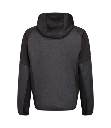 Mens X-pro Coldspring Ii Fleece Jacket Black Grey Marl Regatta