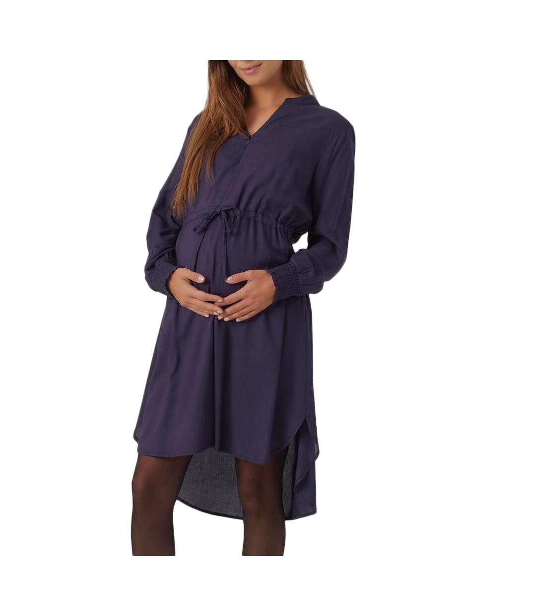 Robe Marine Femme Mamalicious Zion - L-1