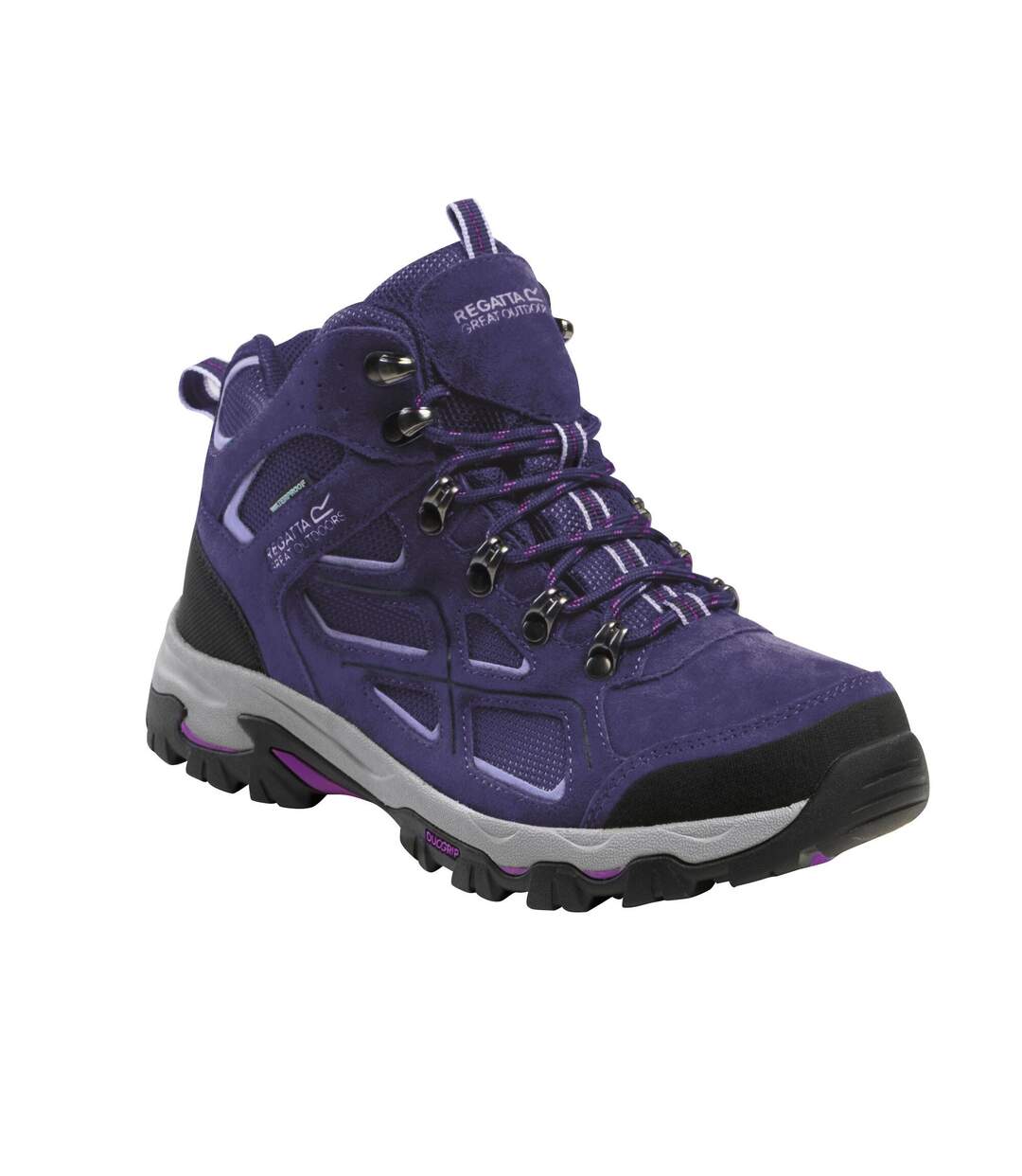 Regatta Womens/Ladies Walking Boots (Midnight/Lilac Bloom) - UTRG6346