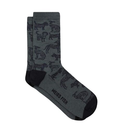 Chaussettes Parade Femme Vieux Sarcelle Weird Fish