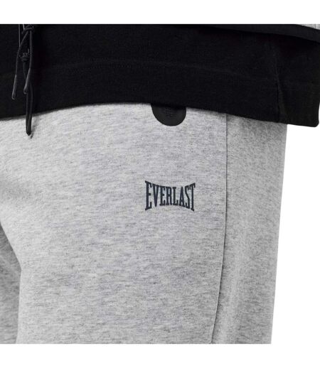 Mens Athletic Jogging Bottoms Grey Marl Everlast