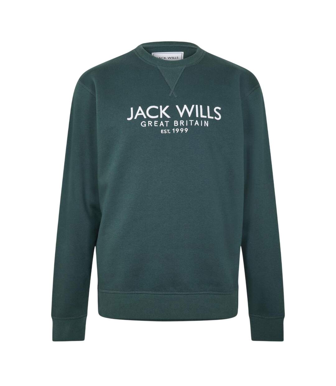 Sweat Motif/style Logo Brodé Belvue Homme Pin Jack Wills-2