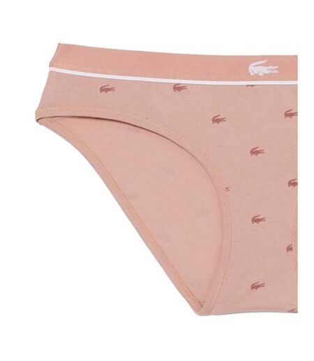 Culotte femme rose Lacoste