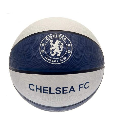 Chelsea FC - Ballon de basket (Blanc / Bleu roi) (Taille 7) - UTTA9666