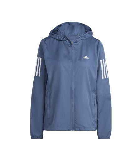 Veste bleu femme adidas windbreaker - l