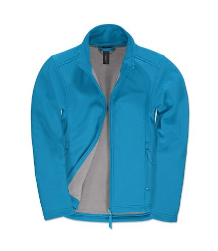 B&C Womens/Ladies ID.701 Soft Shell Jacket (Blue Atoll) - UTBC5371