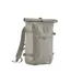 Roll Top Waterproof Backpack One Size Natural Stone Quadra-1
