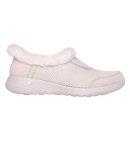 Womens/ladies On The Go Flat Boots Natural Skechers
