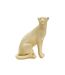 Statuette Déco en Résine Léopard 29cm Or-1