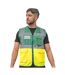 Gilet Haute Visibilité Executive Berlin Adulte Vert Jaune Korntex-1
