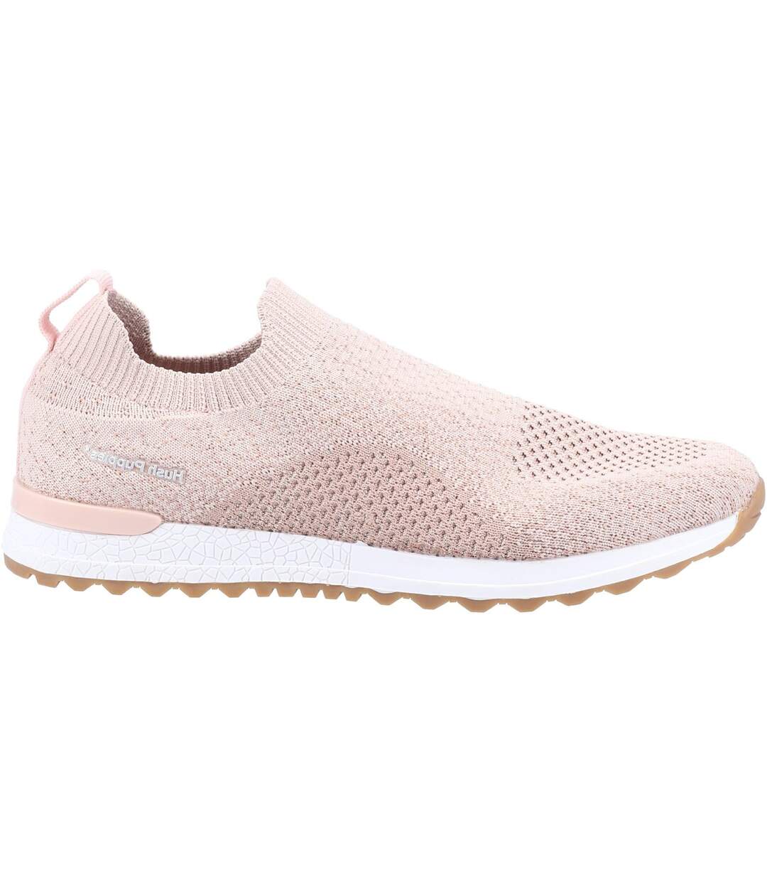 Womens/ladies Ennis Trainers Blush Hush Puppies-2