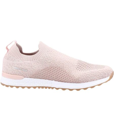 Womens/ladies Ennis Trainers Blush Hush Puppies
