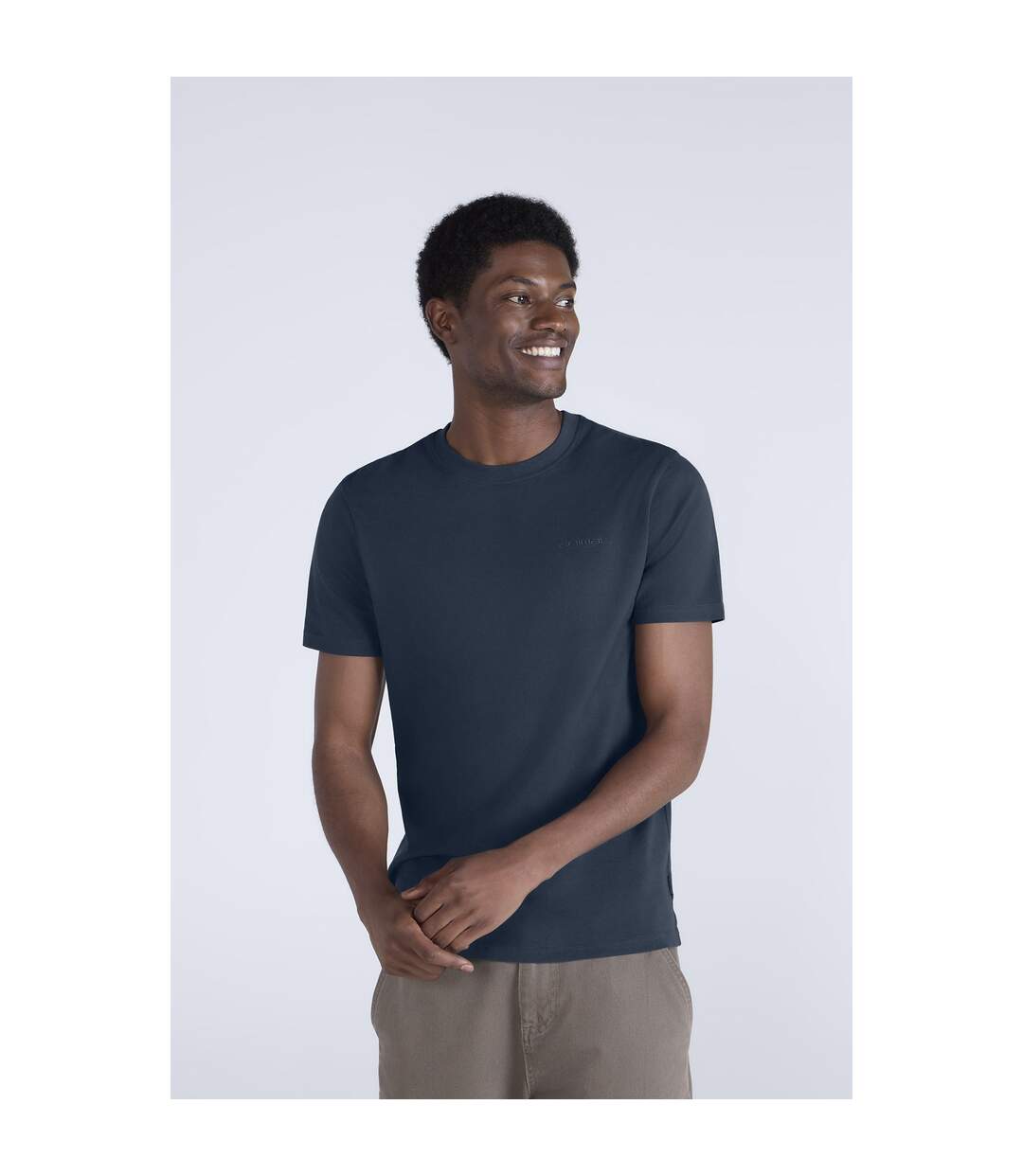 T-shirt Homme Bleu Marine Animal-1