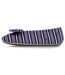 Isotoner Chaussons Ballerines femme grand nœud et semelle gomme-4