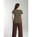 Tee Shirt Cotele Manches Courtes Femme Drew  | Gerard Pasquier | Gerard Pasquier-4