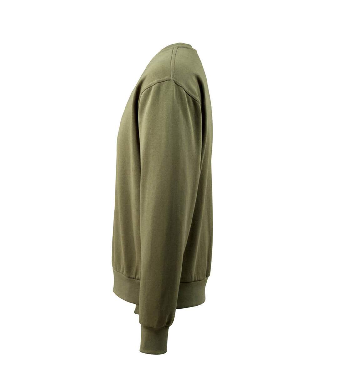 Pull Crossover Carvin Homme Vert Kaki Foncé Mascot-3