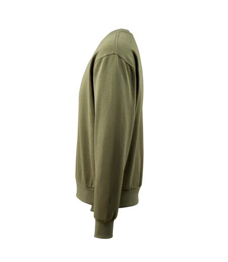 Pull Crossover Carvin Homme Vert Kaki Foncé Mascot