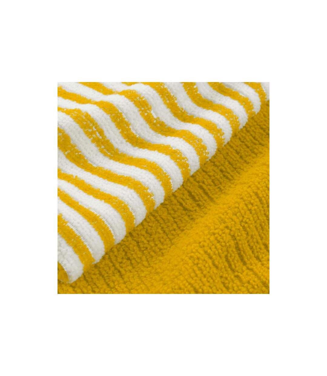 Lot de 3 Torchons Microfibre Cuistot 40x40cm Jaune-2