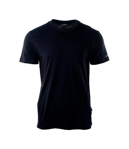 T-shirt Motif/style Uni Homme Noir Hi-Tec