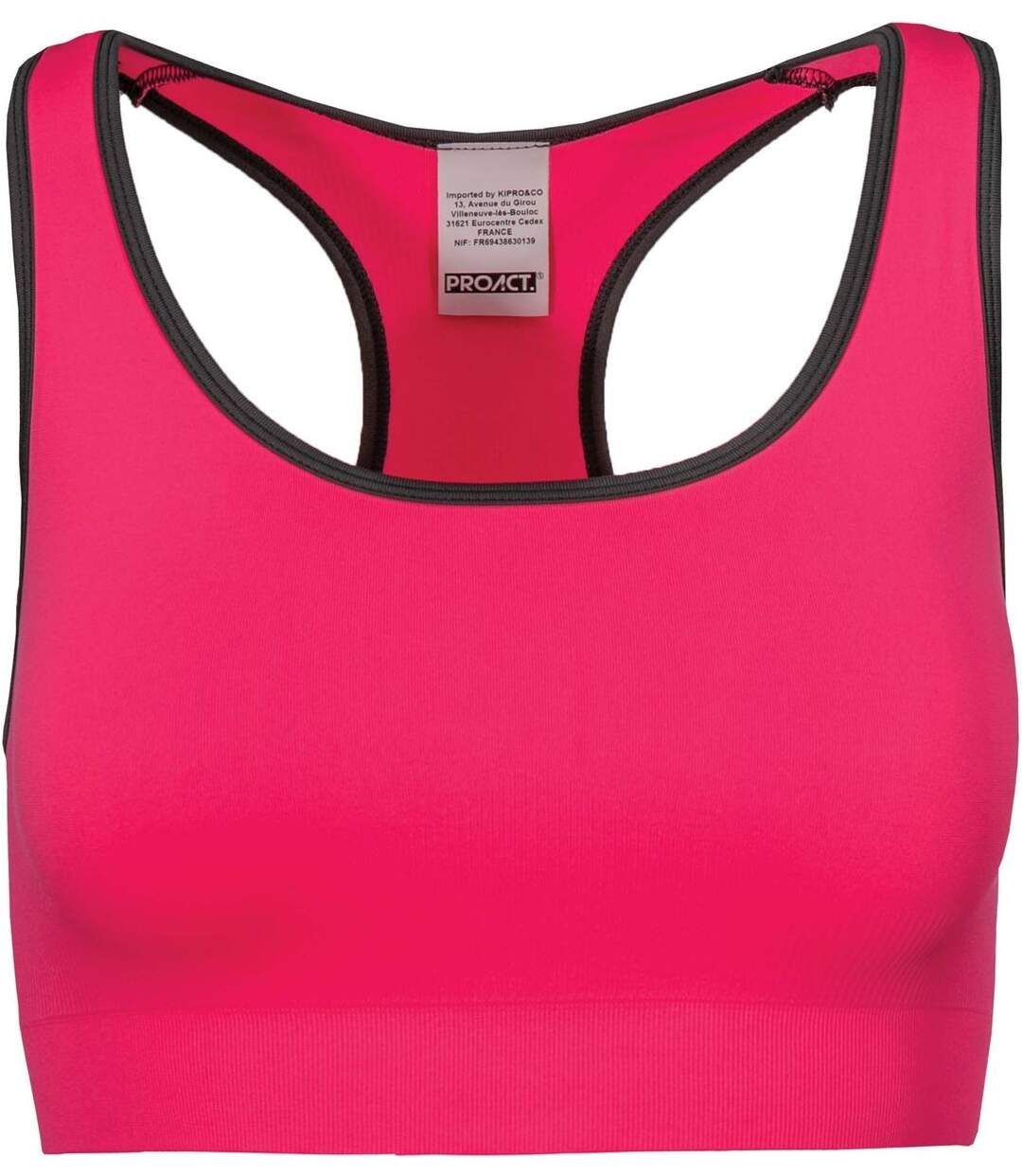 Brassière de sport - PA001 - rose-1