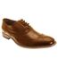 Goor Mens 5 Eyelet Brogue Oxford Shoes (Tan) - UTDF547