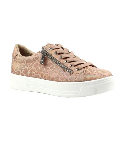 Baskets Charm Femme Rose Clair Lunar