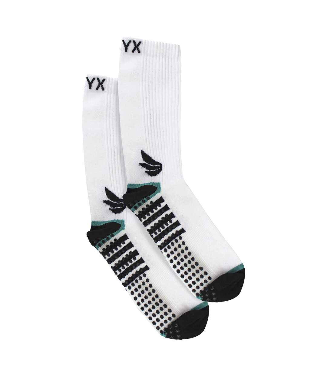 TALYX - Chaussettes Sport Compression Homme Grip Antidérapantes-4