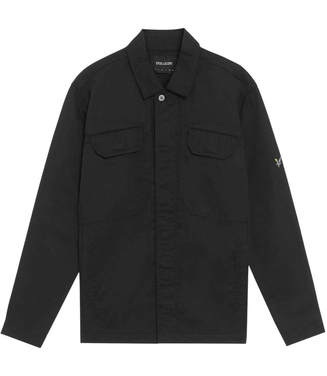 Veste À Col Motif/style Uni Between-season Homme Noir Lyle & Scott-2
