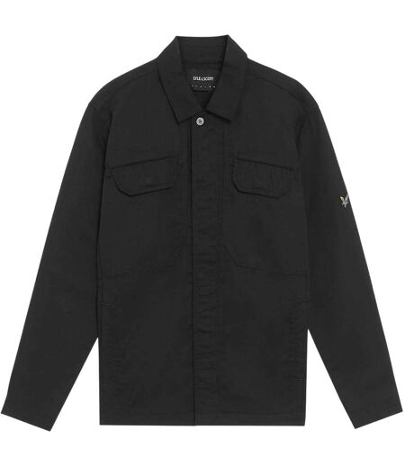 Veste À Col Motif/style Uni Between-season Homme Noir Lyle & Scott