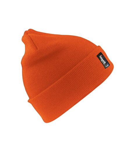 Bonnet de ski woolly orange fluo Result Winter Essentials