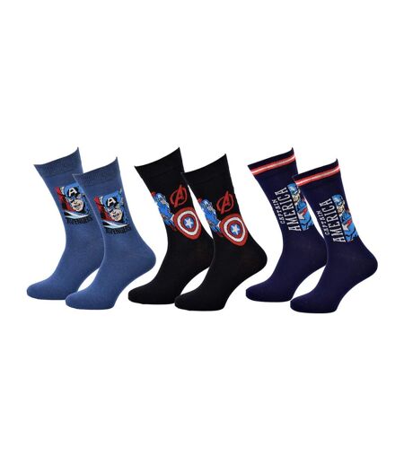 Chaussettes Pack Homme MARVEL AVENGERS - Pack de 3