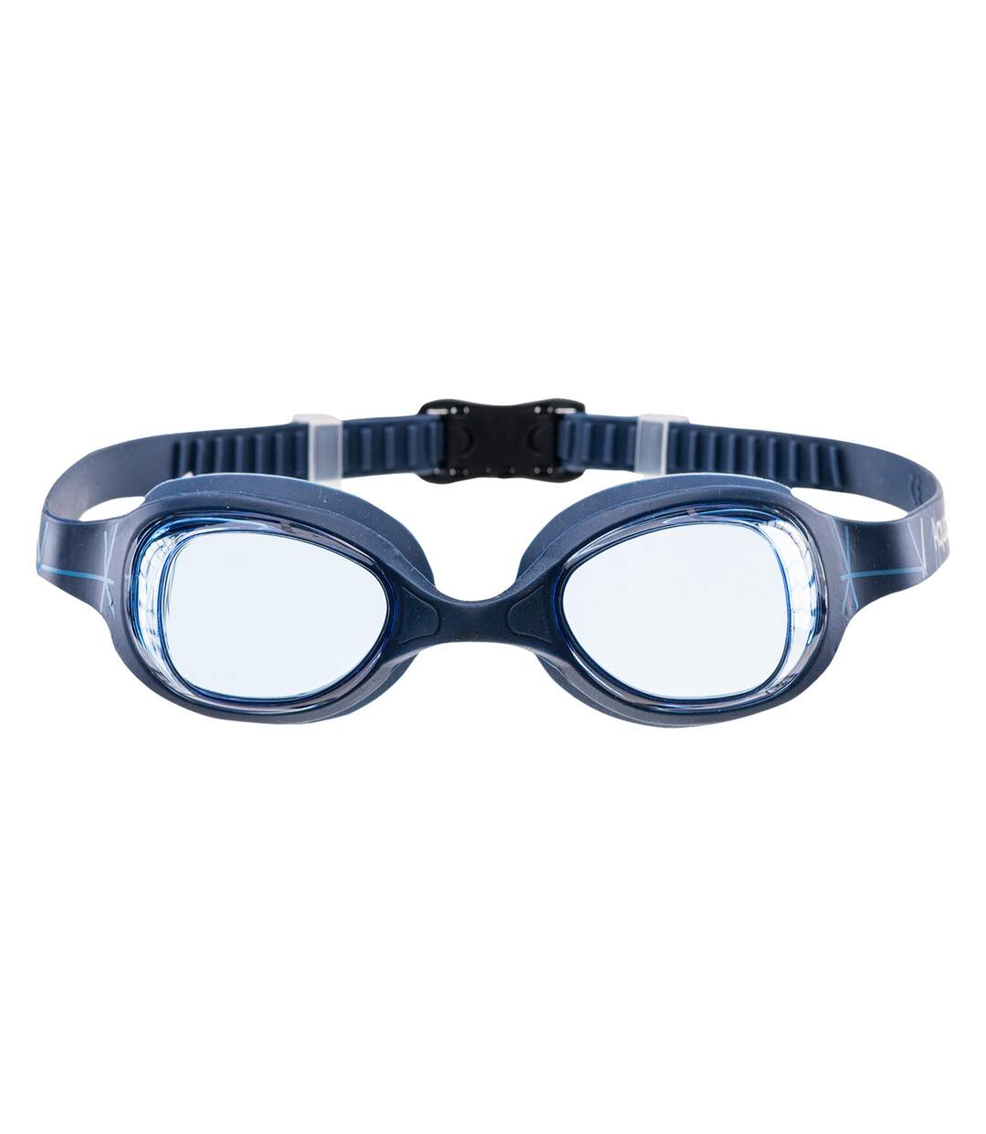 Lunettes de natation breeze enfant bleu marine / bleu transparent Aquawave-1