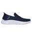 Mens go walk flex no hands trainers navy Skechers-3
