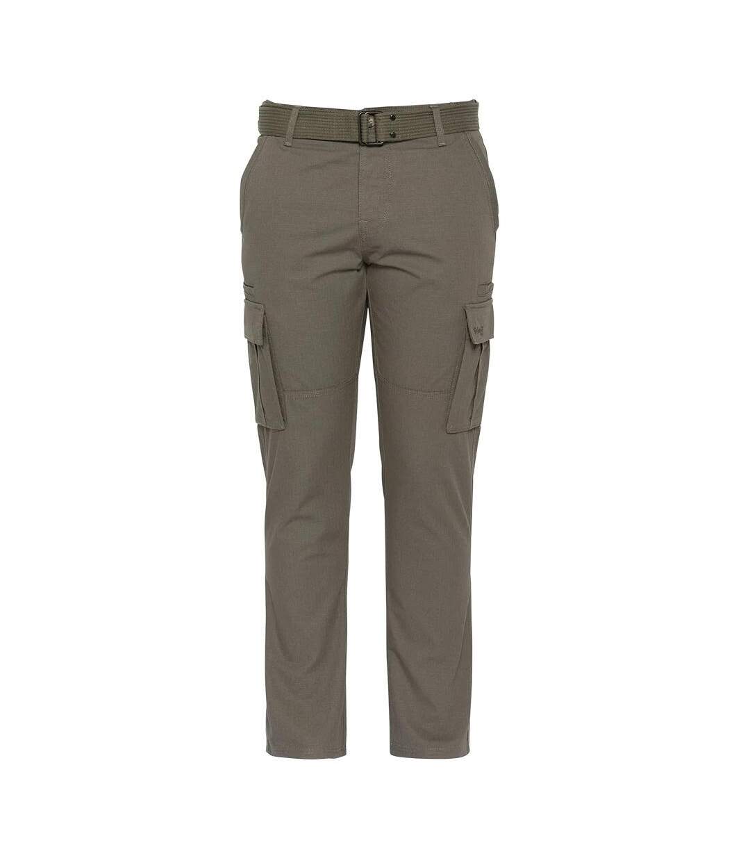 Pantalon fluide kaki homme schott trassault-1