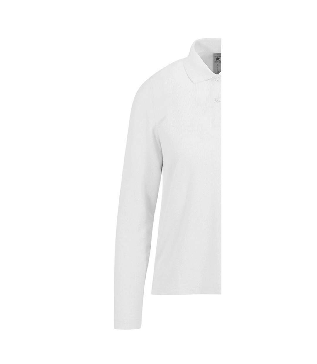 Polo Manches Longues My Polo Femme Blanc B&C-2