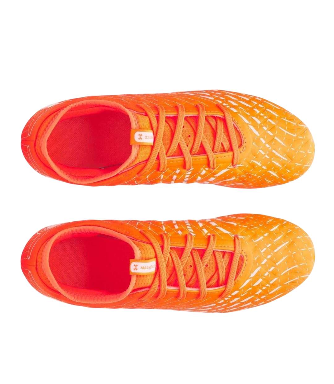 Chaussures De Foot Pour Terrain Ferme Femme Orange Blanc Under Armour-3