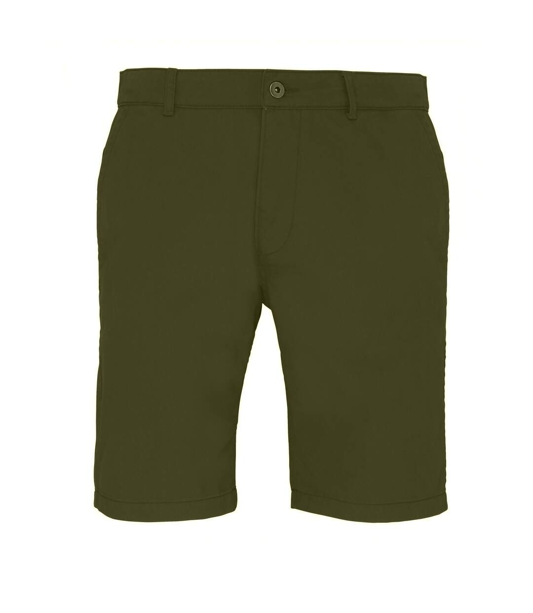 Short style chino homme vert sombre Asquith & Fox