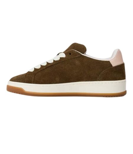 Baskets Motif/style Logo Alysha Femme Marron Kaki Steve Madden