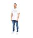 Mens Henclose Cotton T-shirt White Henleys-3