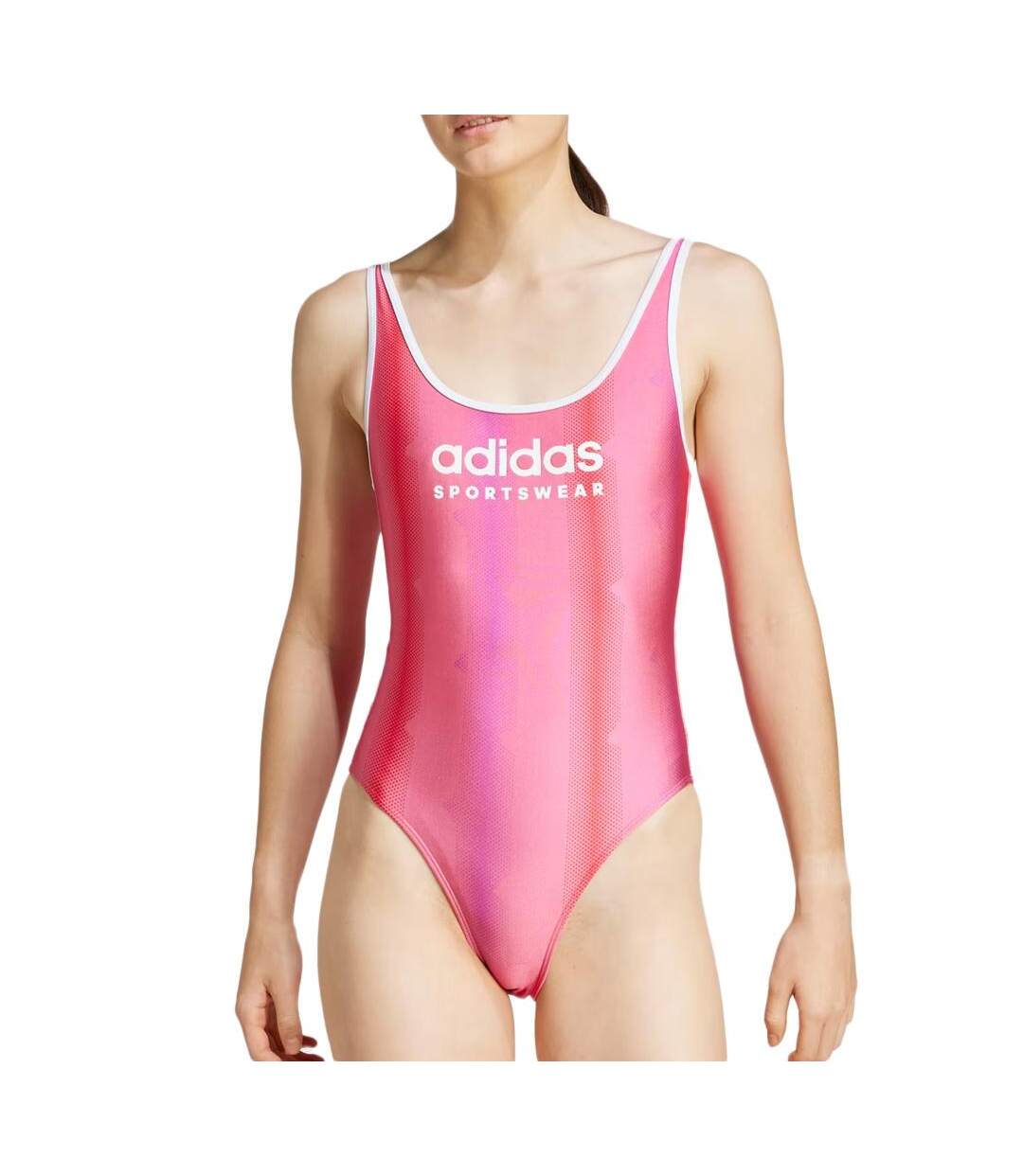 Maillot de bain rose femme adidas tiro 0b6]-1