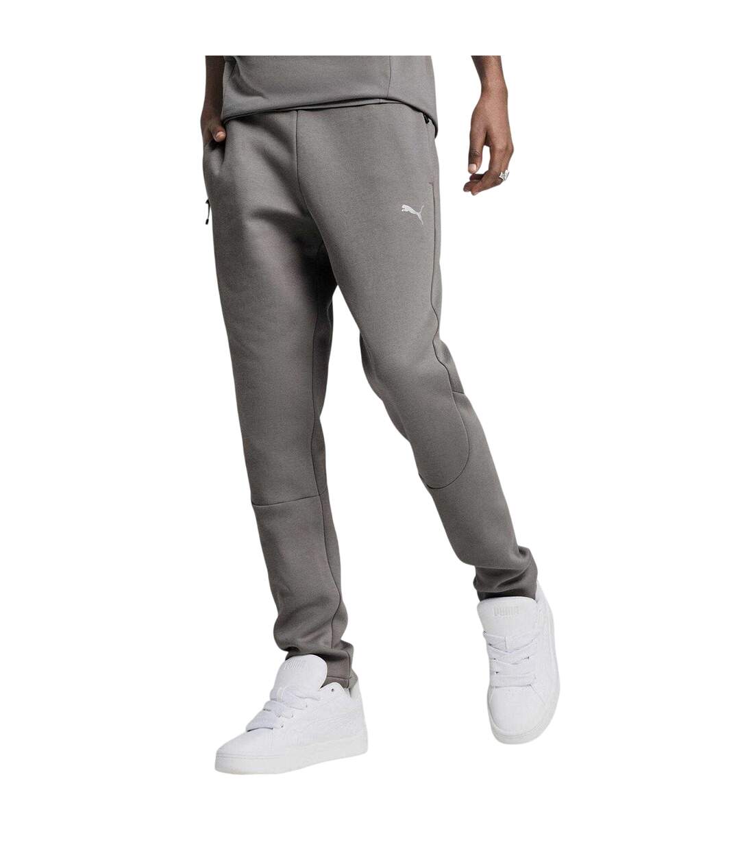 Mens Evostripe Tapered Joggers Iron Puma-3