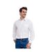 Chemise Manches Longues Homme Blanc Russell Collection-2